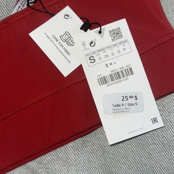 NWT ZARA  Cropped Tank Top - Picture 3 of 6